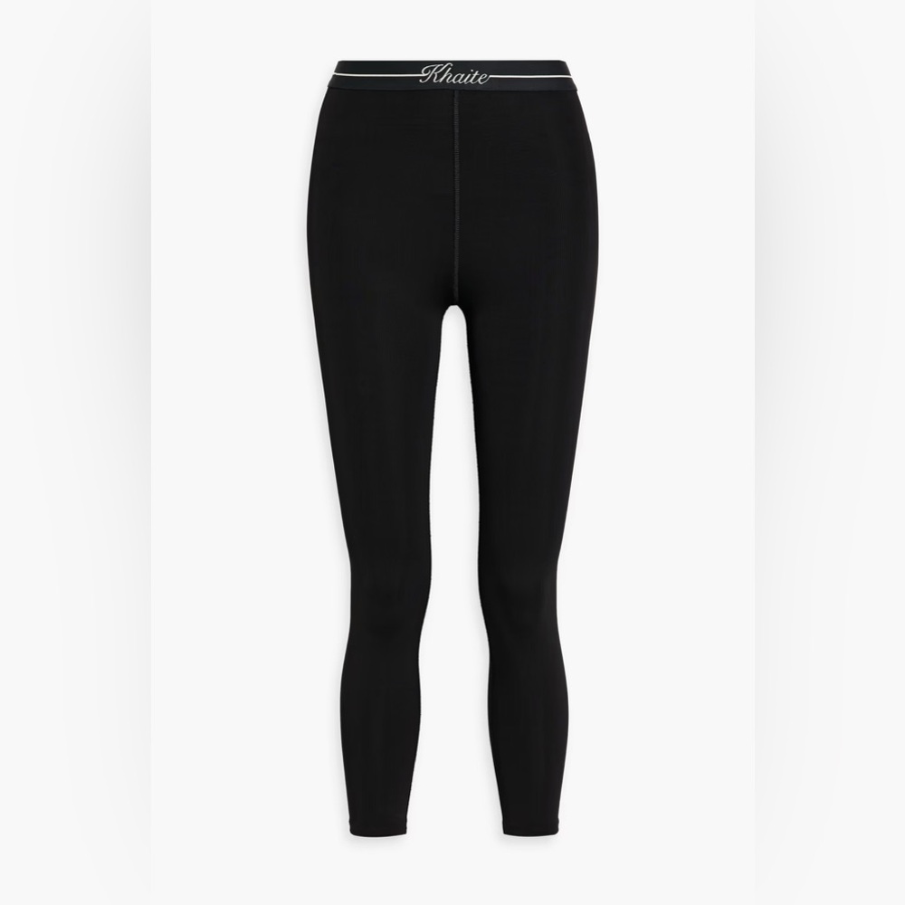 KHAITE Merry Stretch Knit Leggings XS